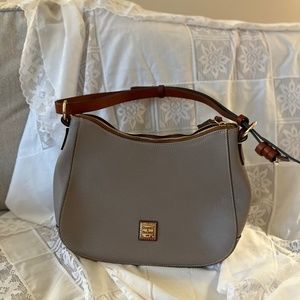 Dooney and Bourke pebble leather large Hobo NWOT